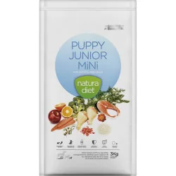 Pienso para perros cachorros pequeños puppy junior mini pollo y arroz 3 kg