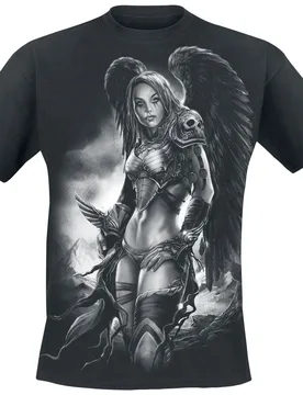 T-Shirt - Valkyrie - S bis 4XL - für Männer - Größe M - schwarz - Männer - male - Toxic Angel - FashionsVida