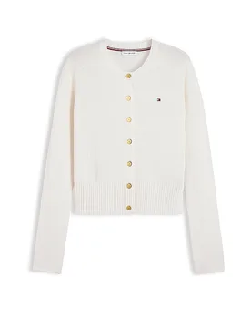 Tommy Hilfiger Cardigan blanc M - Tommy hilfiger - FashionsVida