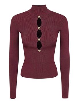 Self Portrait Top in maglia