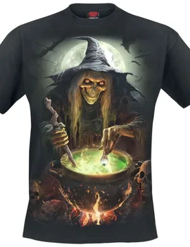 T-Shirt - Witch's Brew - S bis 4XL - für Männer - Größe S - schwarz - Männer - male - Spiral - FashionsVida