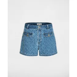Short de mujer jacquard chevron