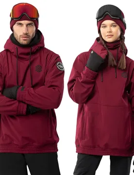 Veste Softshell W1 Groenland Maroon S Homme - Siroko - FashionsVida