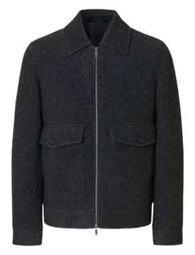 Giacca in lana home jakob wool blend jacket - grey melange