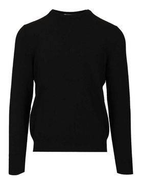Maglione di lana a collo dell'equipaggio
