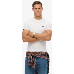 Camiseta de hombre Essential Contrast bordada