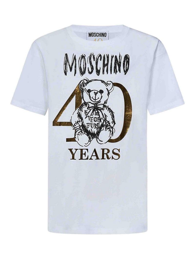 Moschino T-shirt oversize in jersey