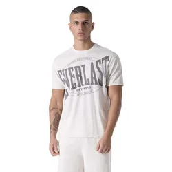 T-shirt à Manches Courtes Dye Off White L