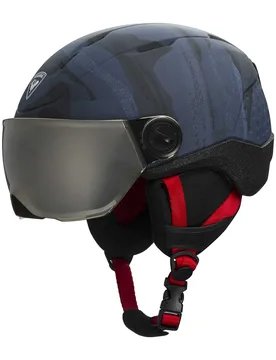 Casque de ski à visière Whoopee Visor Impacts Dark Blue Kindergröße 49-52 cm Blau - Rossignol - FashionsVida