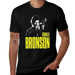 Charles Bronson T-Shirt Basic Solid Tee for Daily Use