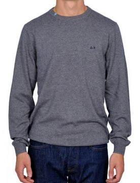 Round Solid Maglia Unita K42101 34 GRI M