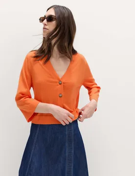 Wide Sleeve Short Length Cardigan Marmalade female - M&S - FashionsVida
