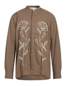 OFFICINE GÉNÉRALE Hemd Herren Braun L,S,XS,XXL Herren - Officine Generale - FashionsVida