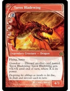 Tarox Bladewing (foil) Future Sight - Magic: The Gathering - FashionsVida