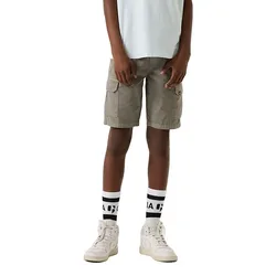 Pantaloni Corti O263525 Taupe Grey 10 Anni