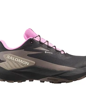 Genesis Gore-tex® Trail Running Shoes Cyclamen / Black / Etherea UK 4 Women - Salomon - FashionsVida