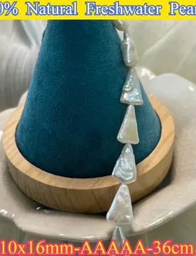 X16mm AAAAA High-Luster Baroque Triangle Natural Freshwater Pearl Spacer Bead Jewelry Make DIY Necklace Bracelet Women Gift - Aliexpress - FashionsVida
