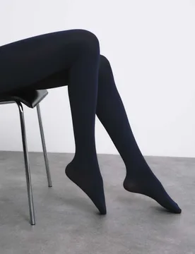 Denier Velvet Touch Luxe Tights Navy female - Autograph - FashionsVida