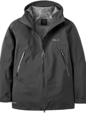Kangri gore-tex chaqueta impermeable hombre Negro (L) - Rab - FashionsVida