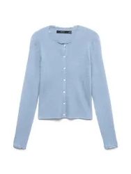 VMWONDER LACE LS O-NECK CARDIGAN NO female