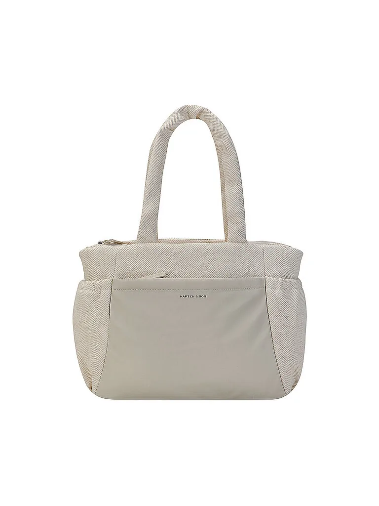 Tasche - Shopper HELLVI IBIZA COLLECTION Medium creme damen - Kapten & son - FashionsVida