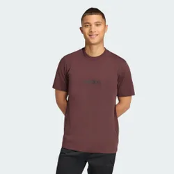 T-shirt Essentials Linear Single Jersey M Shadow Brown / Black