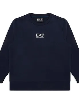 Ea7 Emporio Armani Sweat-shirt 7b000025_af10380 Blue 10 Années Garçon - Giorgio Armani - FashionsVida