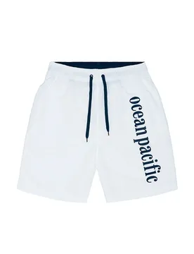 Short De Bain Buggerru White / Dark Navy 3XL