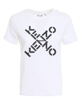 Kenzo T-shirt con logo Big X