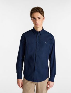 Harmont&blaine camicia uomo blu scuro