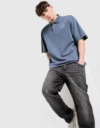 Club Washed Polo Shirt - Herren, Blau - male - Size: M