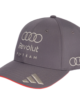 Audi F1 Baseball Cap Unisex - Cappellini Grigio - Taglia S/M - Poliestere S/M