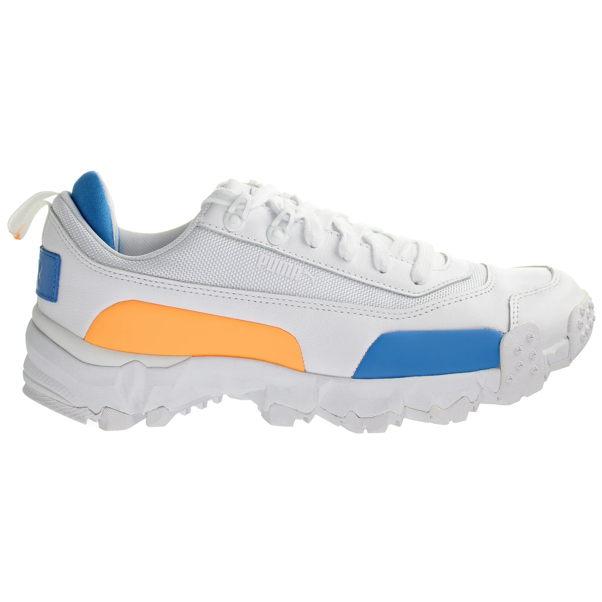 Trailfox Womens White Trainers Leather - Size Uk 9 - Puma - FashionsVida