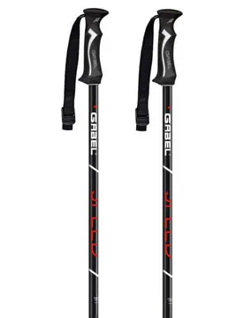 Bâtons Spedd Black / Red 125 cm Homme