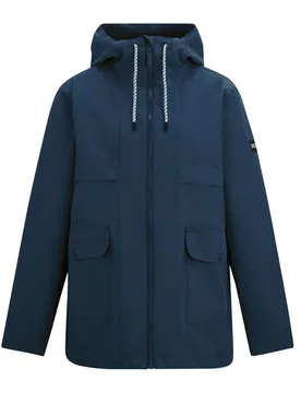 Womens/ladies Orlea Floral Waterproof Jacket (Navy) - Size 14 Uk - Regatta - FashionsVida