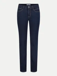 Straight Fit Jeans mit Label-Patch Blau 34/30