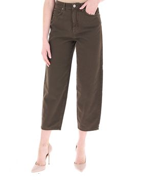 Pinko Jeans wide leg MARRONE 27