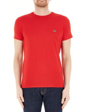 Lacoste T-shirt girocollo ROSSO 7