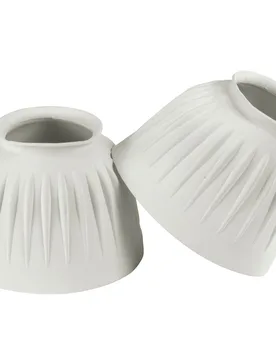 Hufglocken Rubber Round, white S - Eskadron - FashionsVida