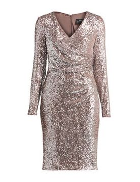 Vestido midi Mujer Plata 46 Mujer