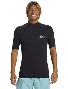 Rash Guard Manches Courtes Upf50 Black 2XL