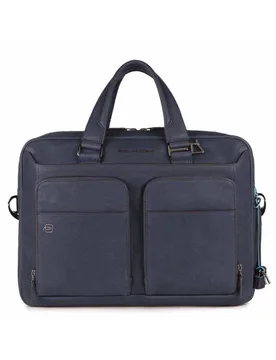 Borsa BLACK SQUARE Uomo Pelle Blu - CA2849B3-BLU4 - Piquadro - FashionsVida