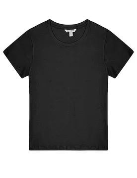 Camiseta Loungewear negro M - Basics - FashionsVida
