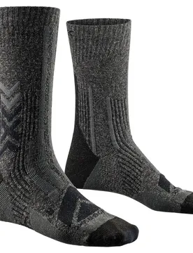 Calzini Hike Perform Merino Crew Black / Charcoal EU 42-44