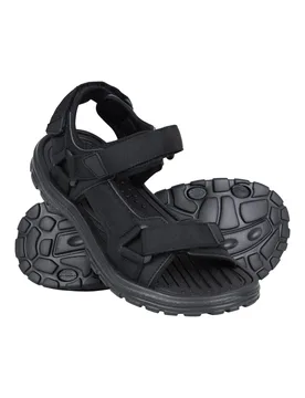 Crete Mens Sandals - Black - Black - Size: 8 - Mountain Warehouse - FashionsVida