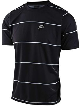 Maglia Bici MTB FLOWLINE SS STACKED Nero taglia S