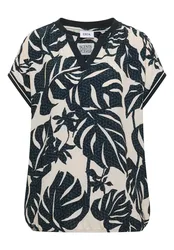 TOS AOP Mix Blouse female