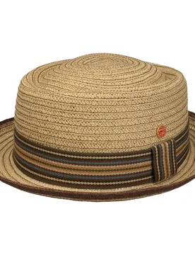 Andy Pork Pie Sun Hat by - nature - Size: S (55-56 cm) - Mayser - FashionsVida