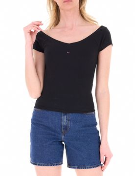 T-shirt in cotone NERO XS