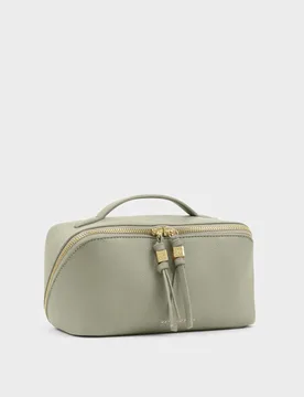 Personalised Medium Toiletry Bag Green female - Katie Loxton - FashionsVida